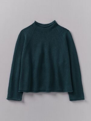 Organic Cotton Linen Easy Sweater | Puck