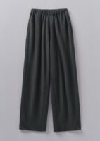 Loop Back Jersey Wide Leg Pants | Charcoal