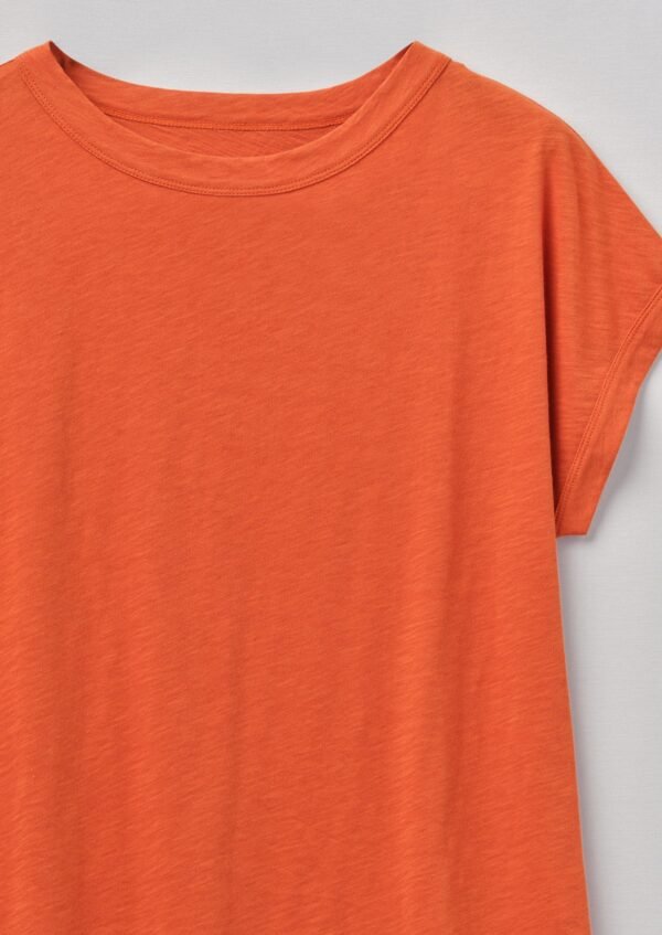 Alda Organic Cotton Easy Tee | Mango