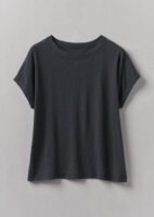Alda Organic Cotton Easy Tee | Coal