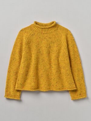 Orla Donegal Wool Sweater | Mimosa Yellow