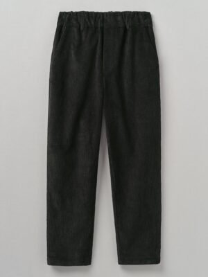 Gabi Organic Cord Pull On Pants | Brown Slate